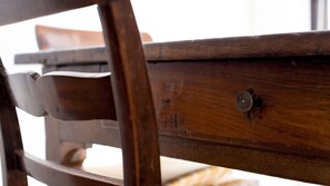 A classic chair with a sturdy design and smooth finish.