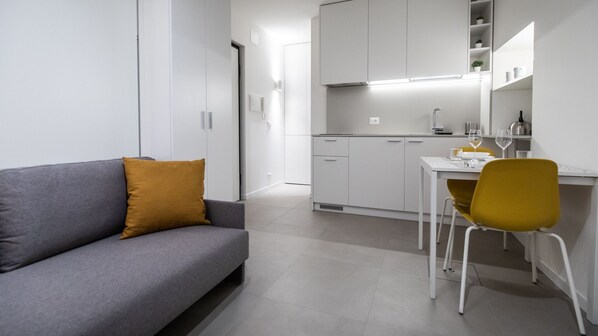 Huoneisto (0 Bedroom) | Oleskelualue