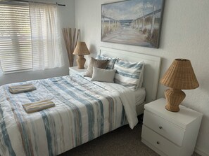 3 bedrooms, iron/ironing board, travel crib, free WiFi