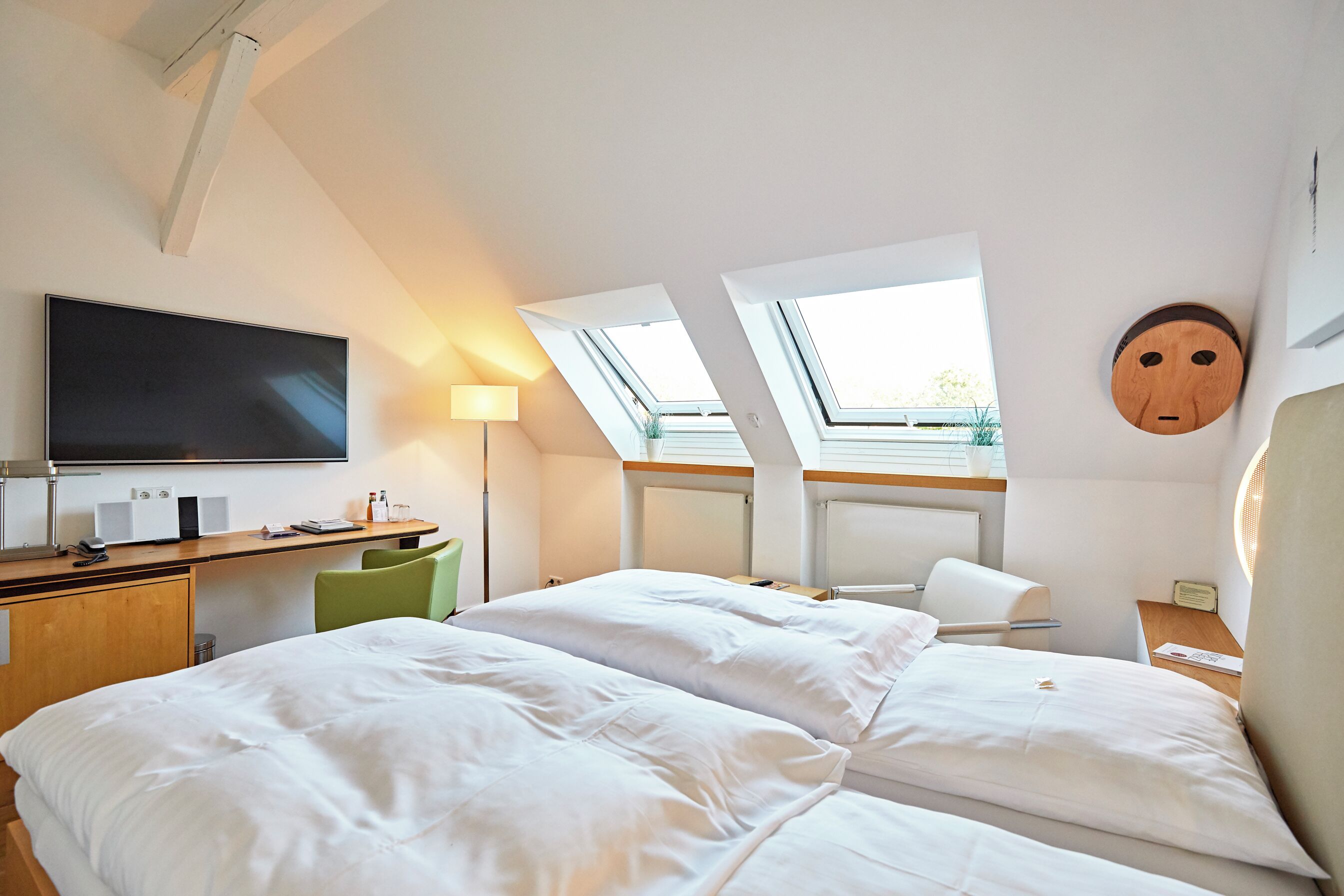 Kahden hengen superior-huone | Minibaari, ilmainen Wi-Fi, vuodevaatteet