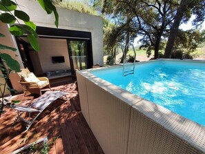Piscine chauffée