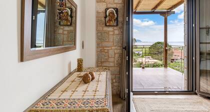 Apartamento 'Lefkada View Villa Vasiliki 1' con jardín y Wi-Fi