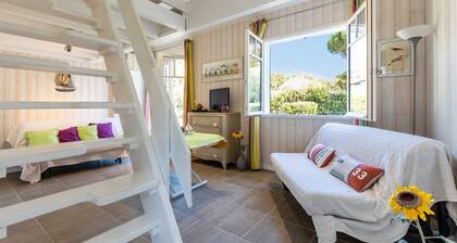 Apartment 'Studio Plage Petit Piquey' with Garden