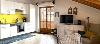 Country house Obermaiselstein THE VIEW - wonderful mountain view from apartment Fellhorn