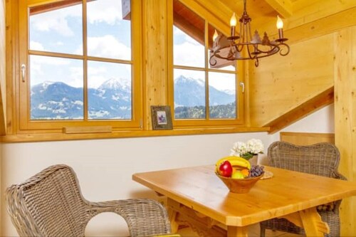 Country house Obermaiselstein THE VIEW - wonderful mountain view from apartment Fellhorn