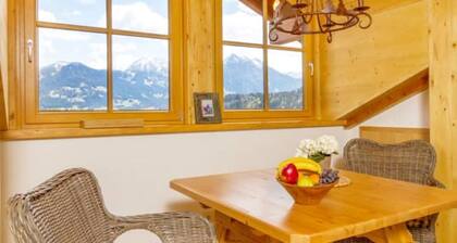 Country house Obermaiselstein THE VIEW - wonderful mountain view from apartment Fellhorn