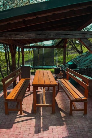 Cottage, nhiều giường | Ban công