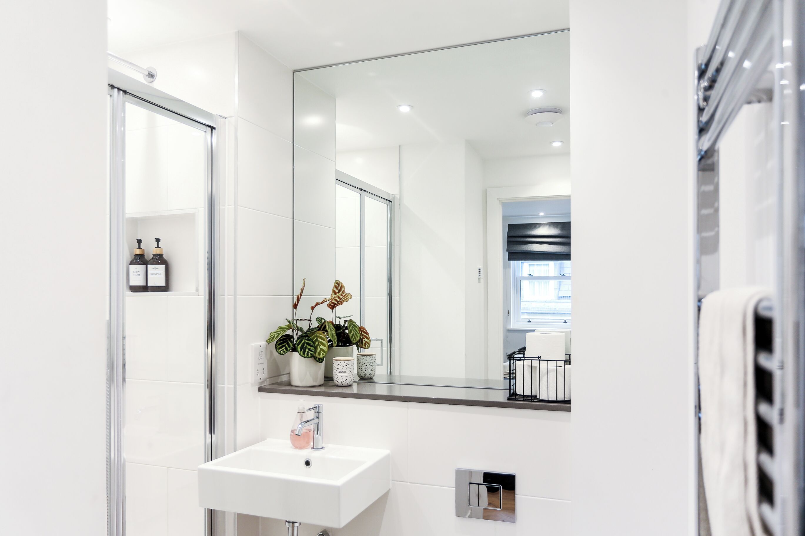 Departamento urbano, baño privado | Baño