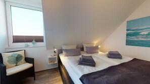 1 Schlafzimmer, kostenloses WLAN, Bettwäsche