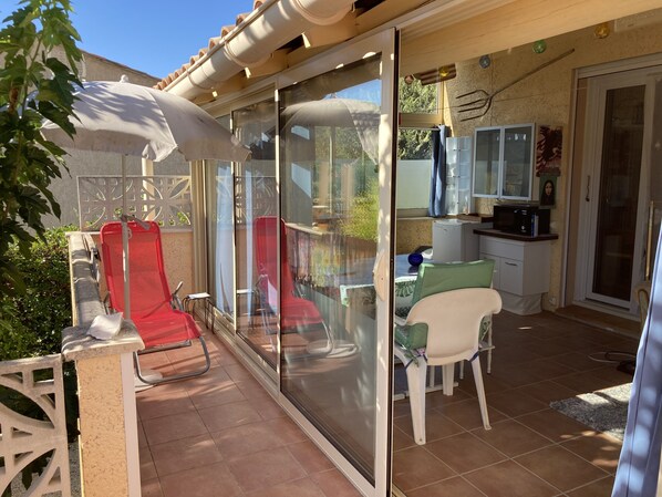 Enceinte de l’hébergement