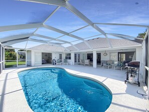 A heated pool - Fairway View, full refund*, heated pool, sleeps 8 (Rotonda West)