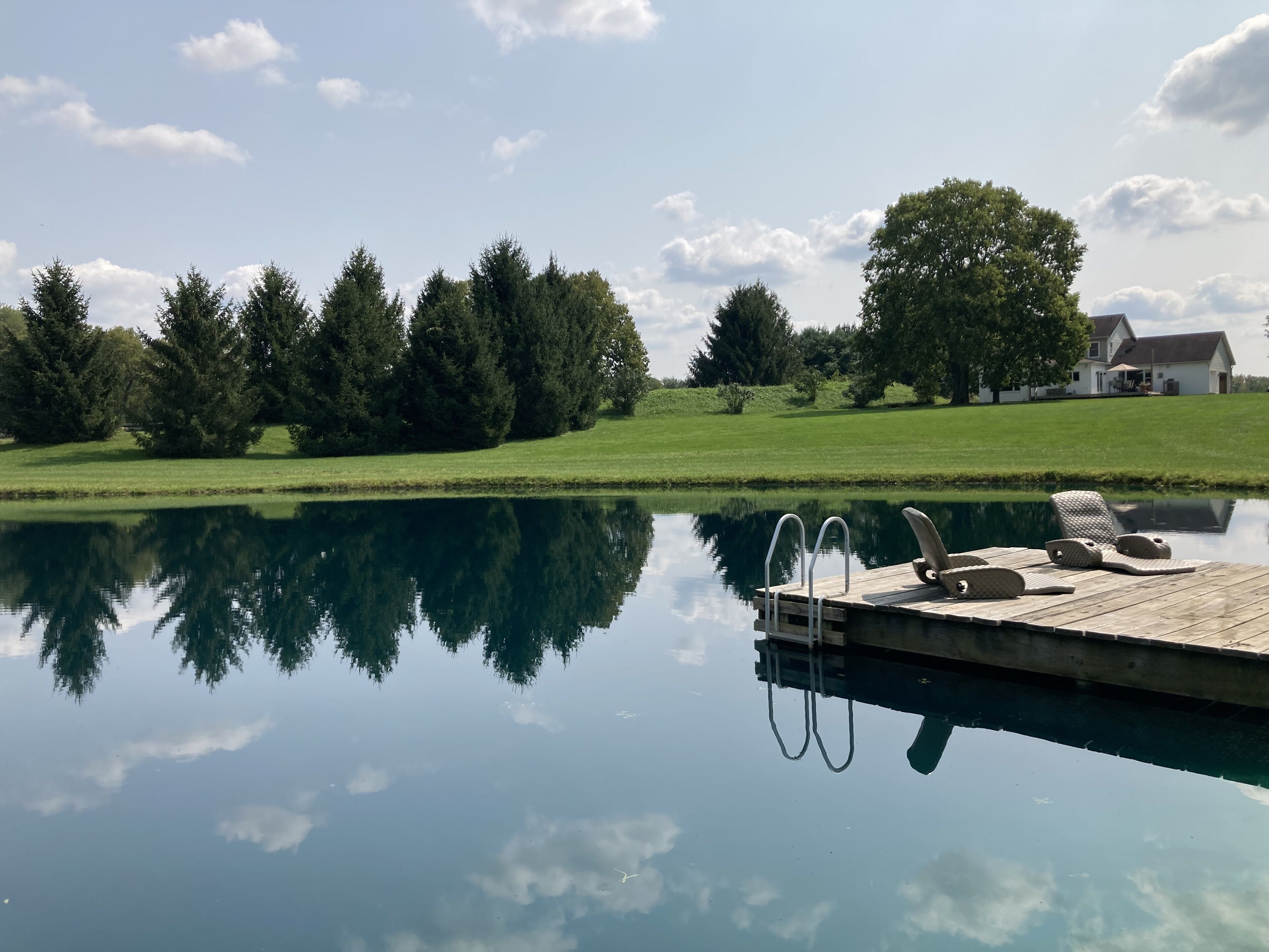 Large three-bedroom house on 11 acres; peace and privacy 3 miles from Granville.