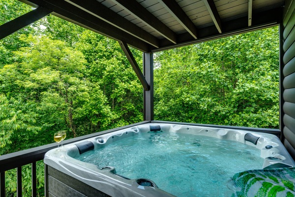 Bañera de hidromasaje exterior