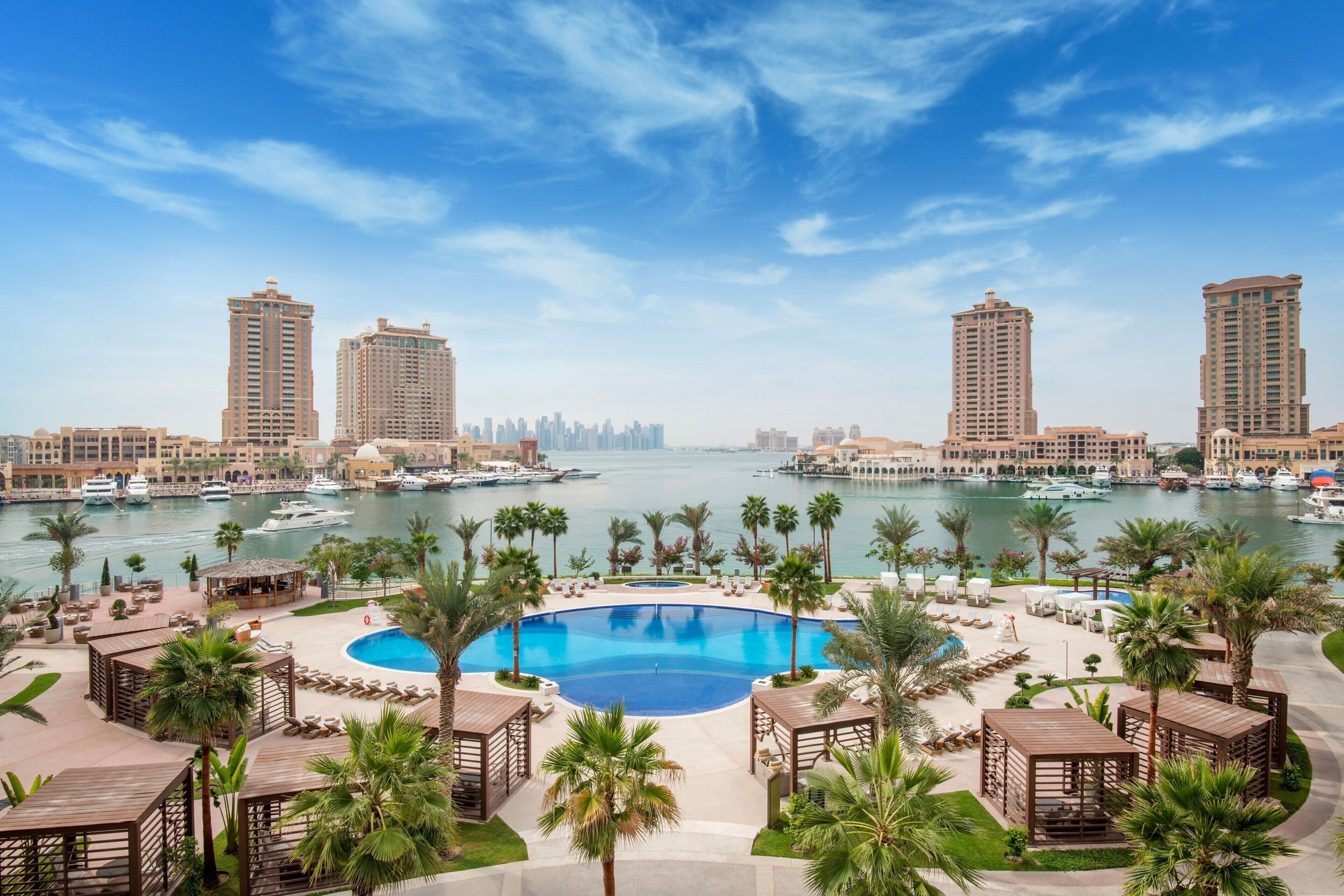 3 outdoor pools