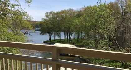 FALL COLOR cruise or Fish on Suntracker Pontoon Fishing Barge!