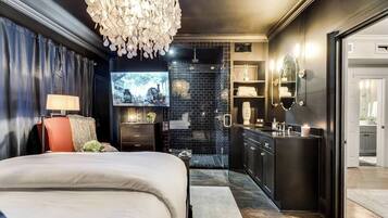 2 slaapkamers, een bureau, een strijkplank/strijkijzer, gratis wifi