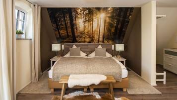 1 habitación, decoración personalizada y muebles diferentes