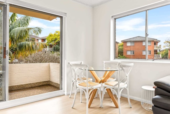 Dining - Bright and convenient apartment, close to shops (Ryde)