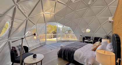 Stunning Amazing Mountain View Dome Glamping Loving Heart Retreats