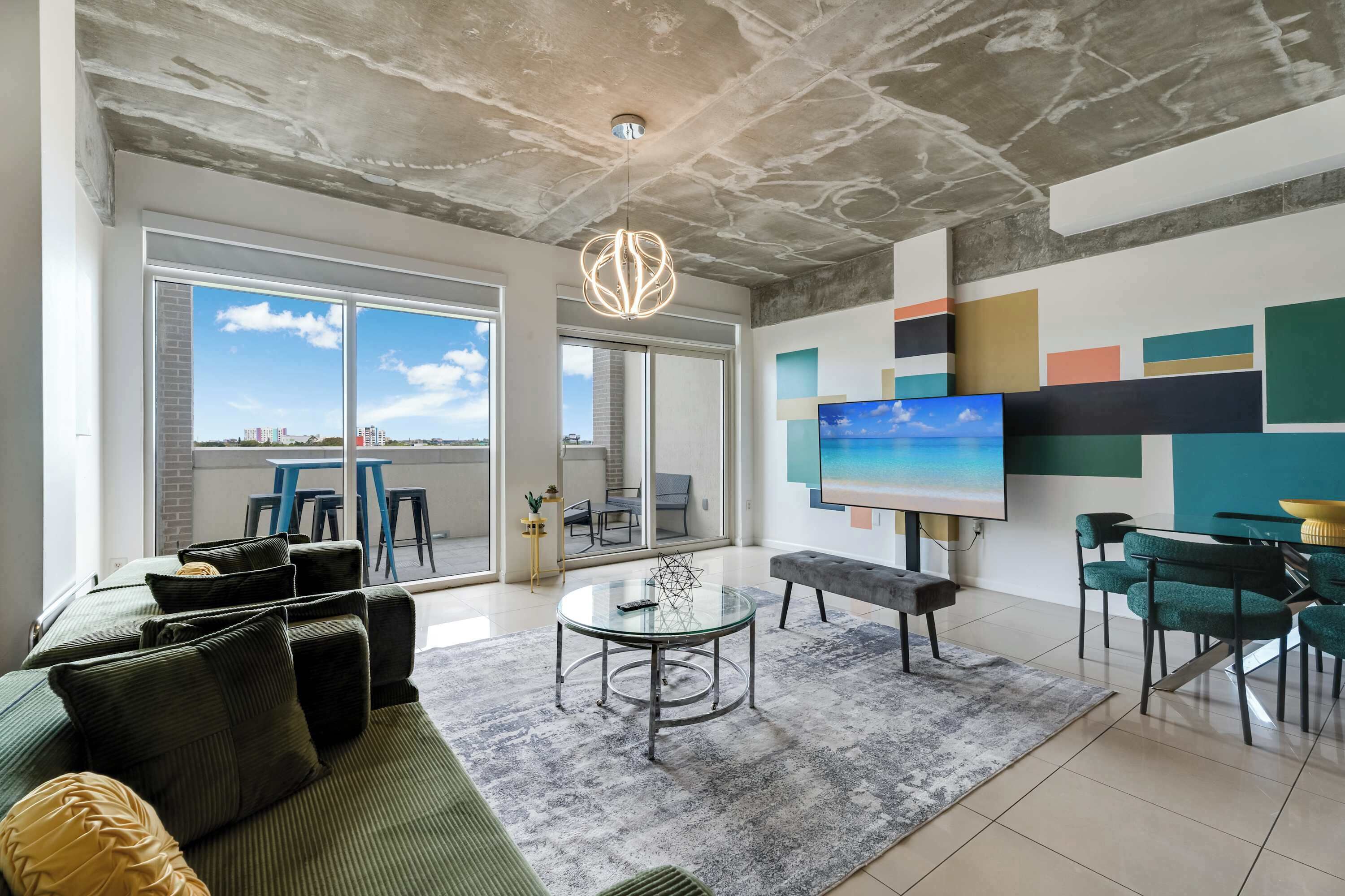 TV, video games, offices