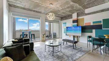 TV, video games, offices