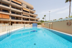 Una piscina climatizada