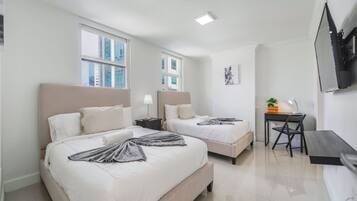 3 bedrooms, iron/ironing board, travel crib, WiFi