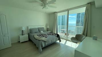 1 bedroom, iron/ironing board, travel crib, WiFi