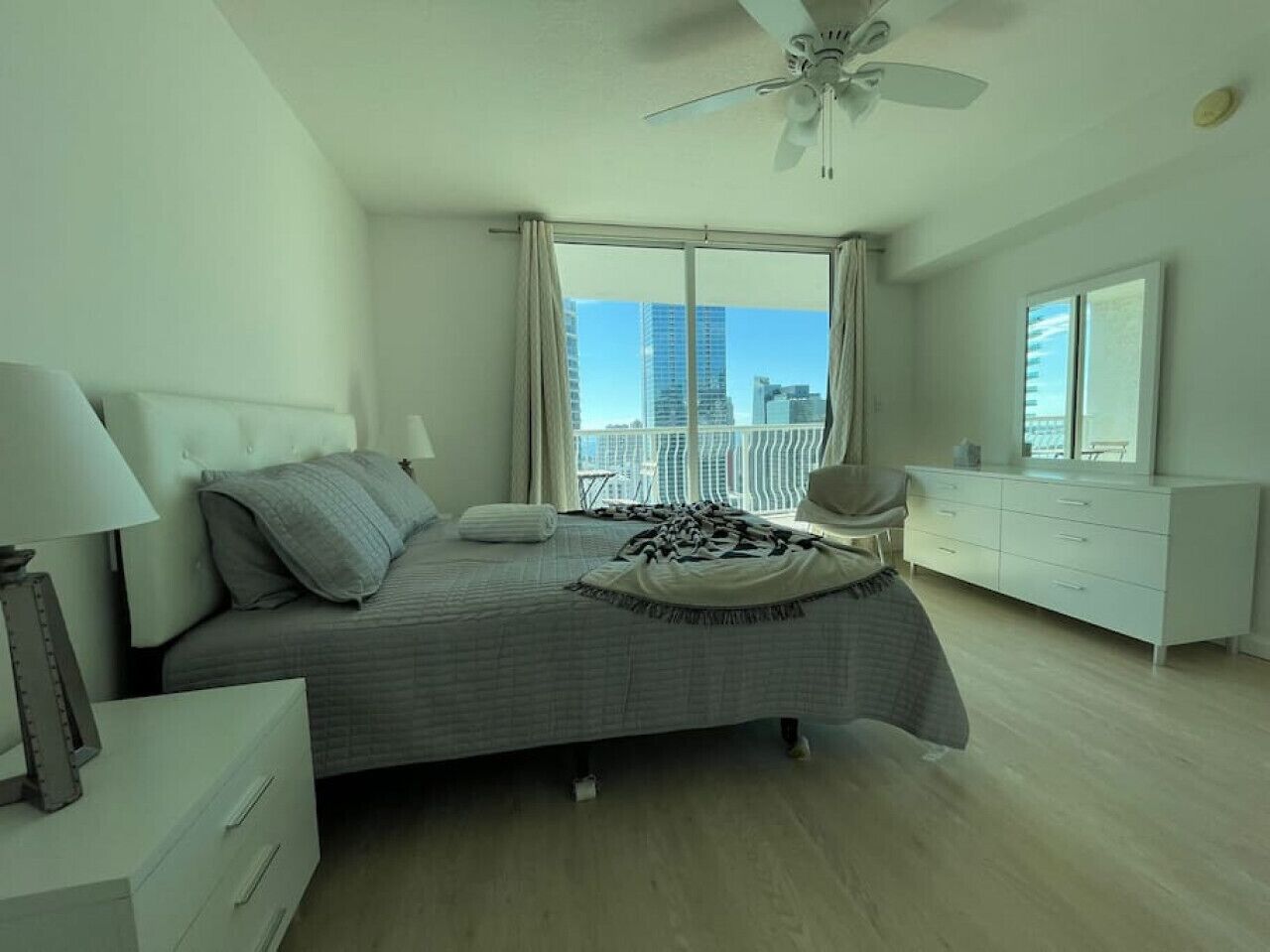 1 bedroom, iron/ironing board, travel crib, WiFi