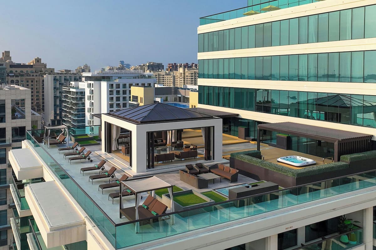 Luxury Penthouse, 1 Double Bed, Non Smoking, Sea View (Terrace) | View from property