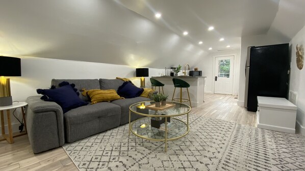 TV - Attic apartment in RiNo/Five points. 5min away from Train station (Denver)