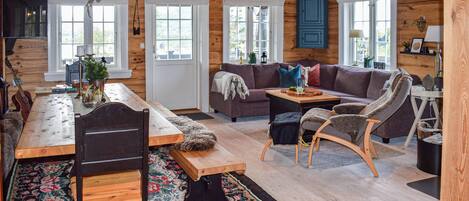 Télévision, cheminée