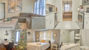 3 makuuhuonetta, silitysrauta/-lauta, Wi-Fi, vuodevaatteet