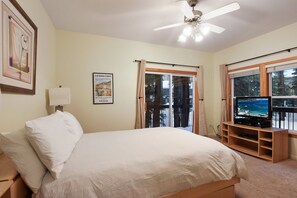 Apartment, 1 Queen-Bett und Schlafsofa, Kamin, Bergblick