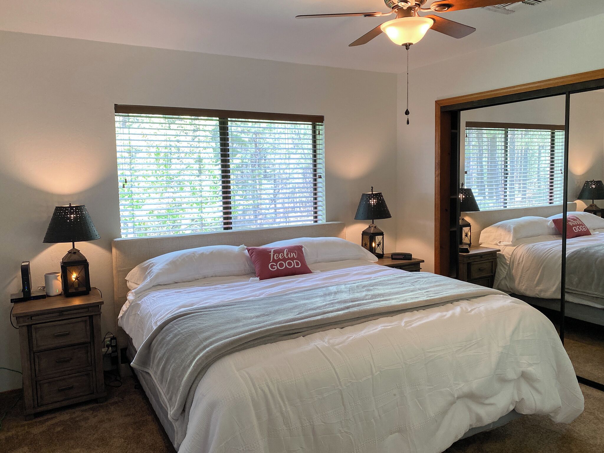 3 bedrooms, desk, iron/ironing board, free WiFi