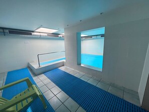 Pool - Nordland Appartments - Apartment Habel - Directly by the sea, you can't get any closer! - (Wyk auf Föhr)