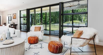Luxury home near Lake Monticello is nestled in a quiet area, close proximity to Charlottesville