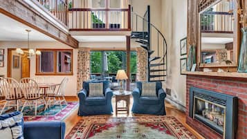 Téléviseur, foyer, bureau