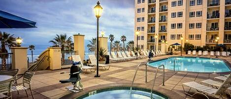 Außenpool, beheizter Pool