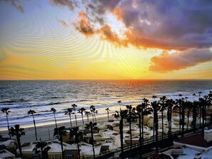 Am Strand, Strandtücher