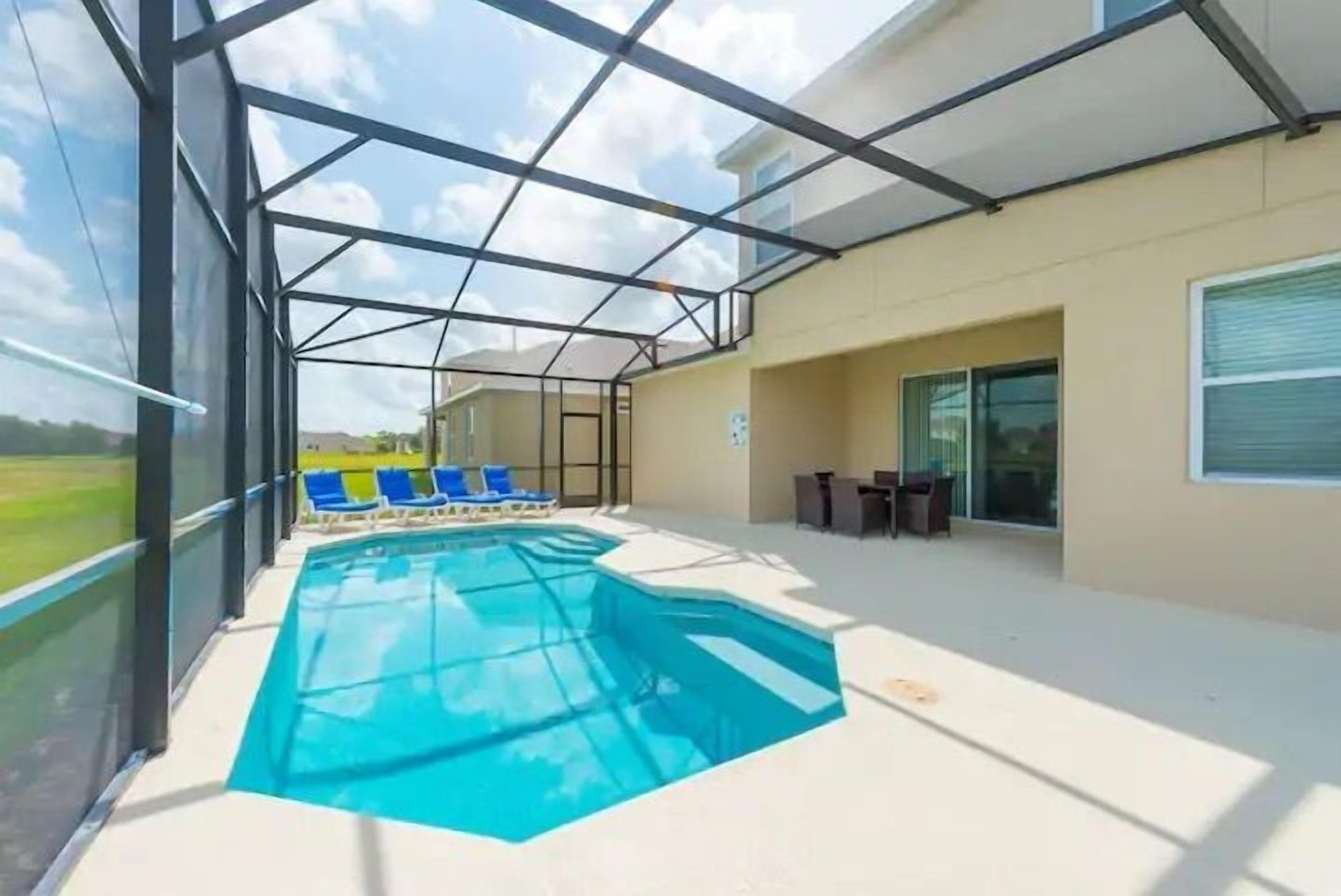 Una piscina climatizada