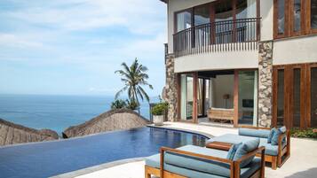 Luxury Villa, 3 Bedrooms, Private Pool, Ocean View | Beach/ocean view