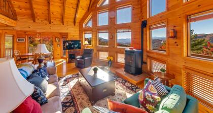 Breathtaking Views, Stargazing from Hot-tub!