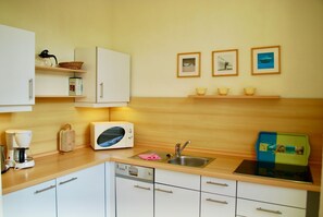 Private kitchen - Haus Wanda Appartement 03 - Haus Wanda (Heringsdorf)
