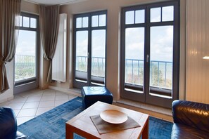 TV, stereo - Haus am Kliff Appartement 07 - Haus am Kliff (Heringsdorf)