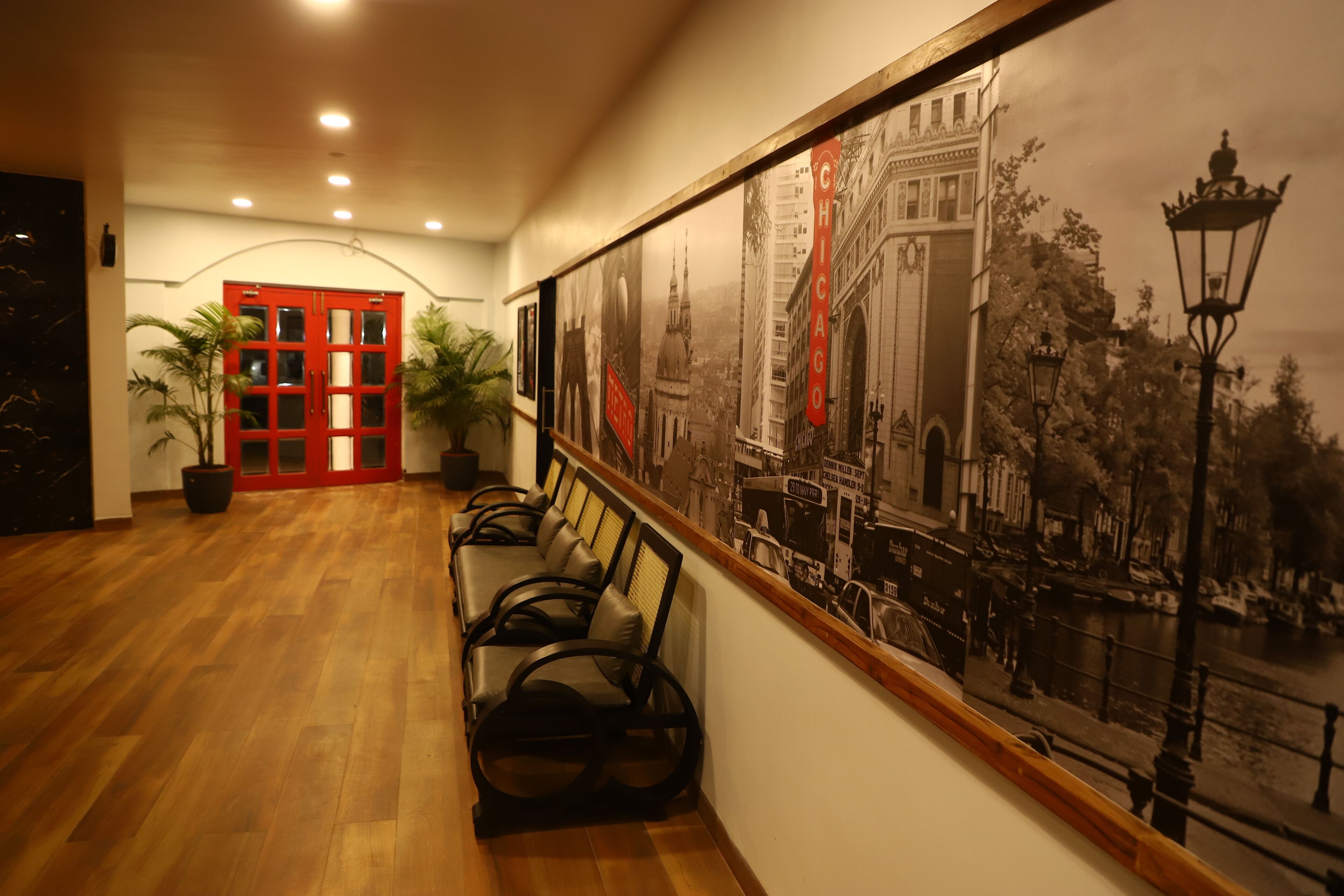 Sala de estar en el lobby