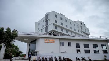 Fassade der Unterkunft