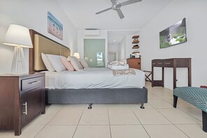 1 bedroom, iron/ironing board, free WiFi, bed sheets