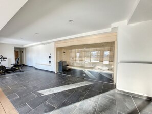 Interior - Luxury 4-bedroom apartment, sauna, parking, wifi (Montvalezan-La Rosière)