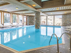 Pool - Spacious apartment with pool and parking for 6 people (Plagne Villages)